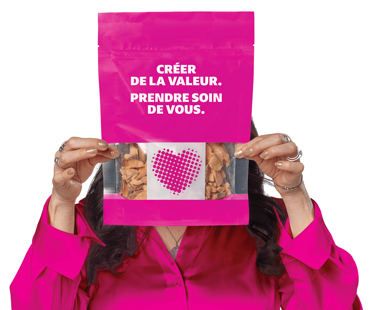 Créer de la valeur. Prendre soin de vous. TC.